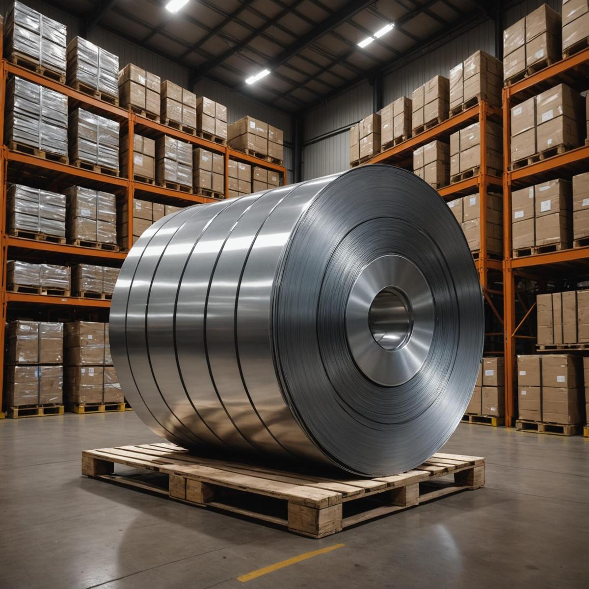 Person standing in a factory with machinery in the background